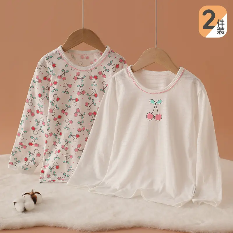 2 Pack Japanese Style Slub Cotton Boys Tops - Image 2