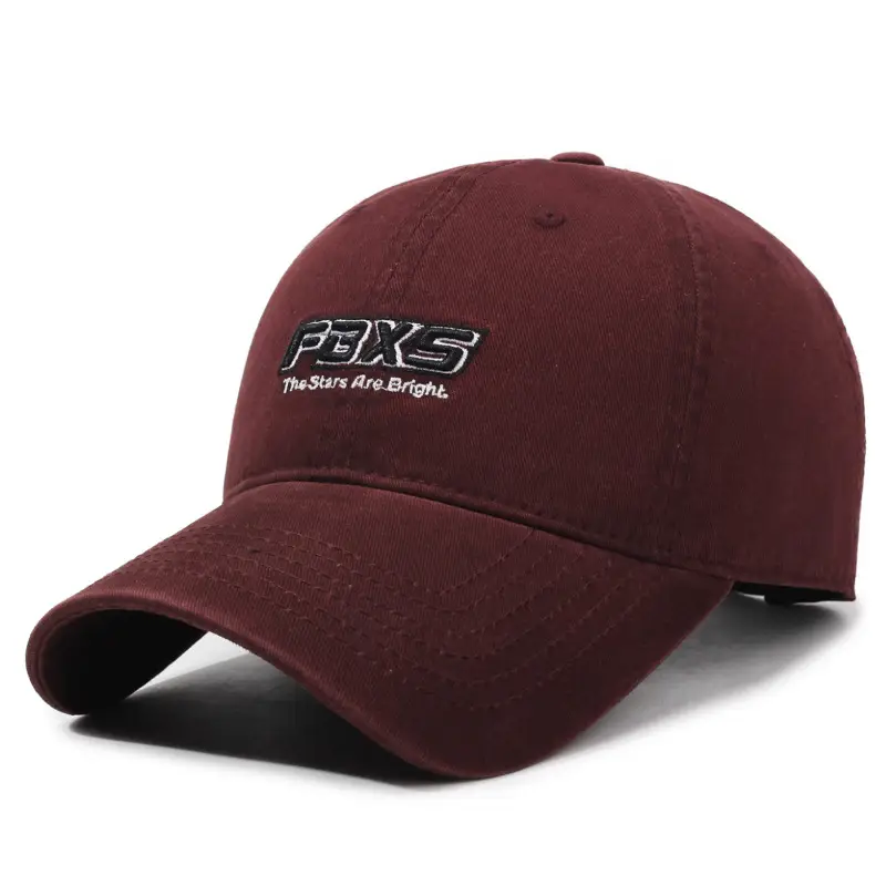 Washed Grey Baseball Cap Women Small Retro Style - Image 6