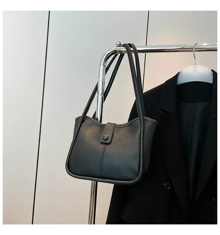 Women's 2025 Contrast Tote Bags Large Capacity Leather Goods — feature 47
