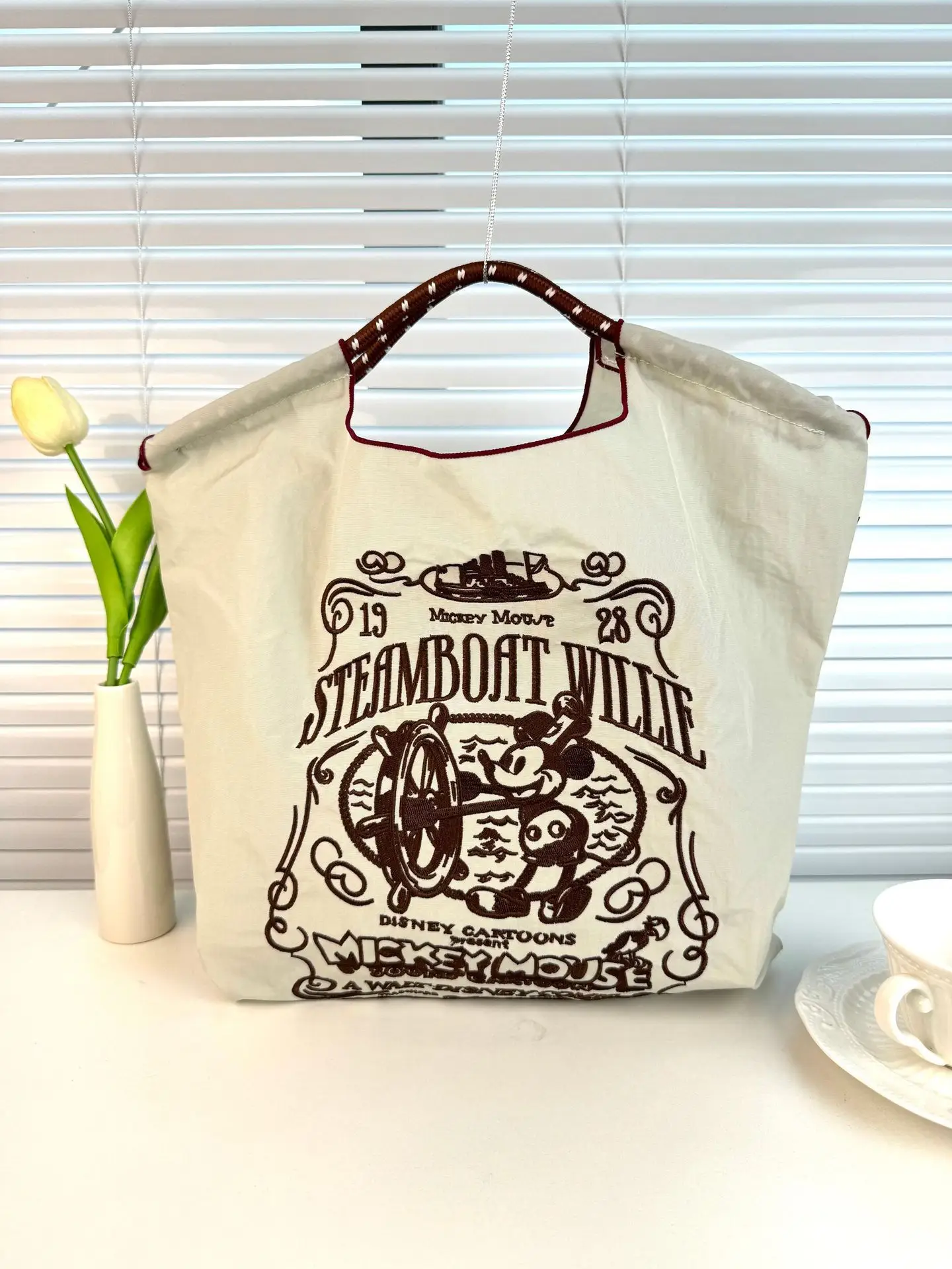 Chinese Embroidered Guofeng Women's Tan Handbag Set - Image 59