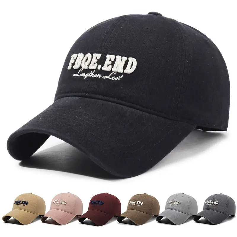 Women's Beige Letter Embroidered Baseball Cap - Image 8