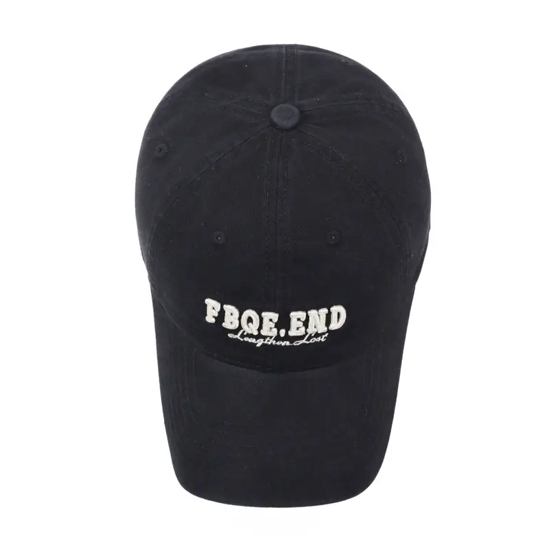 Women's Beige Letter Embroidered Baseball Cap - Image 9