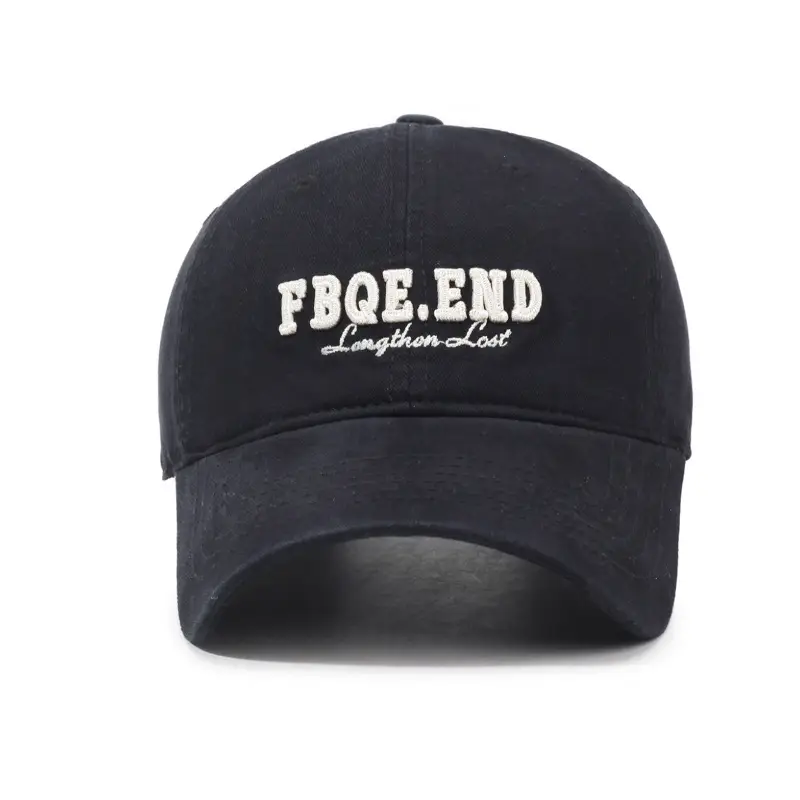 Women's Beige Letter Embroidered Baseball Cap - Image 10