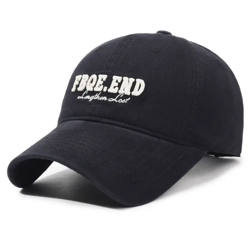 Women's Beige Letter Embroidered Baseball Cap - Image 3