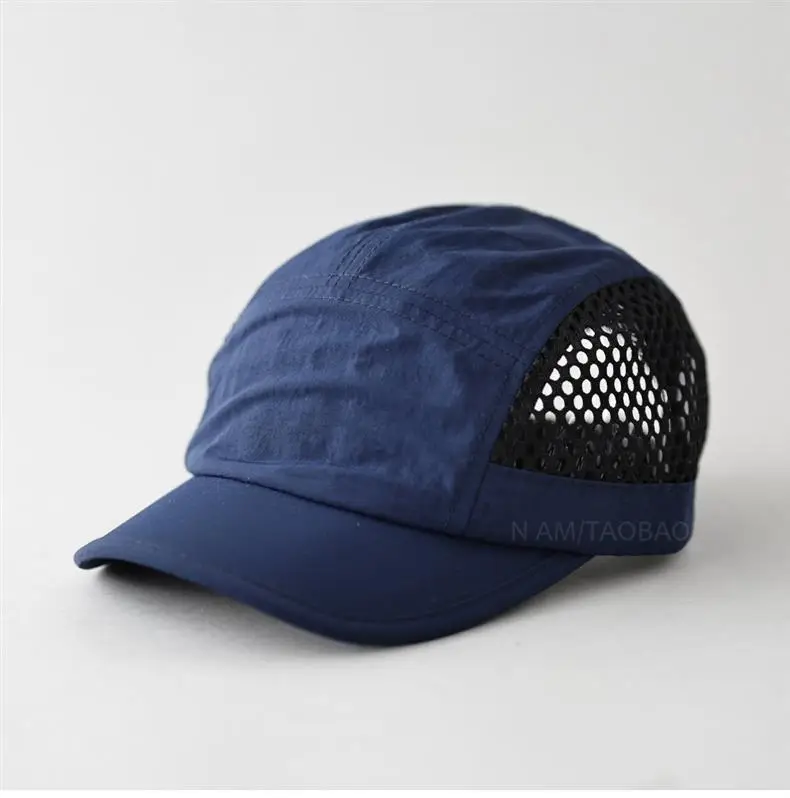 Men's Grey Mesh Baseball Cap Sunshade Breathable — feature 1