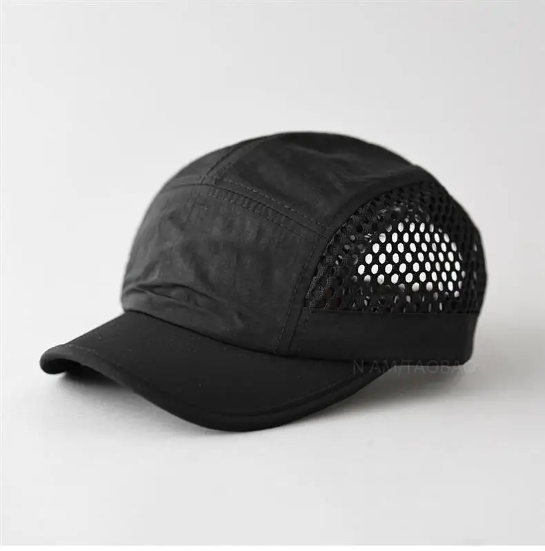 Men's Grey Mesh Baseball Cap Sunshade Breathable — feature 2