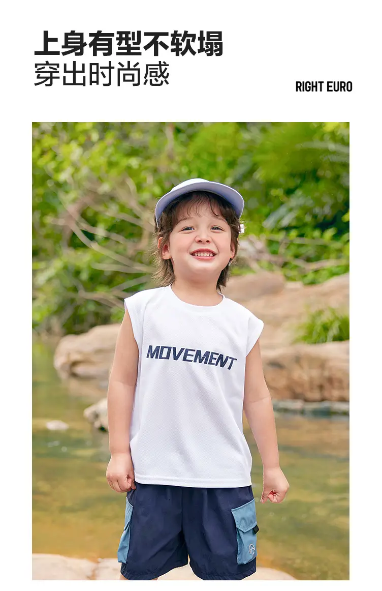 Right European Boy Sleeveless T-Shirt Movement Print — feature 4