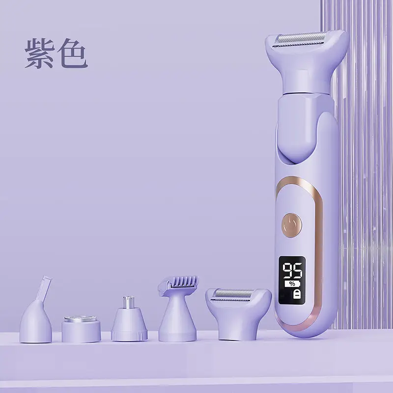 Double head electric hair shaver privates female body hair removal device armpit leg hair trimming hair removal device