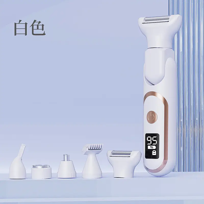 Double head electric hair shaver privates female body hair removal device armpit leg hair trimming hair removal device