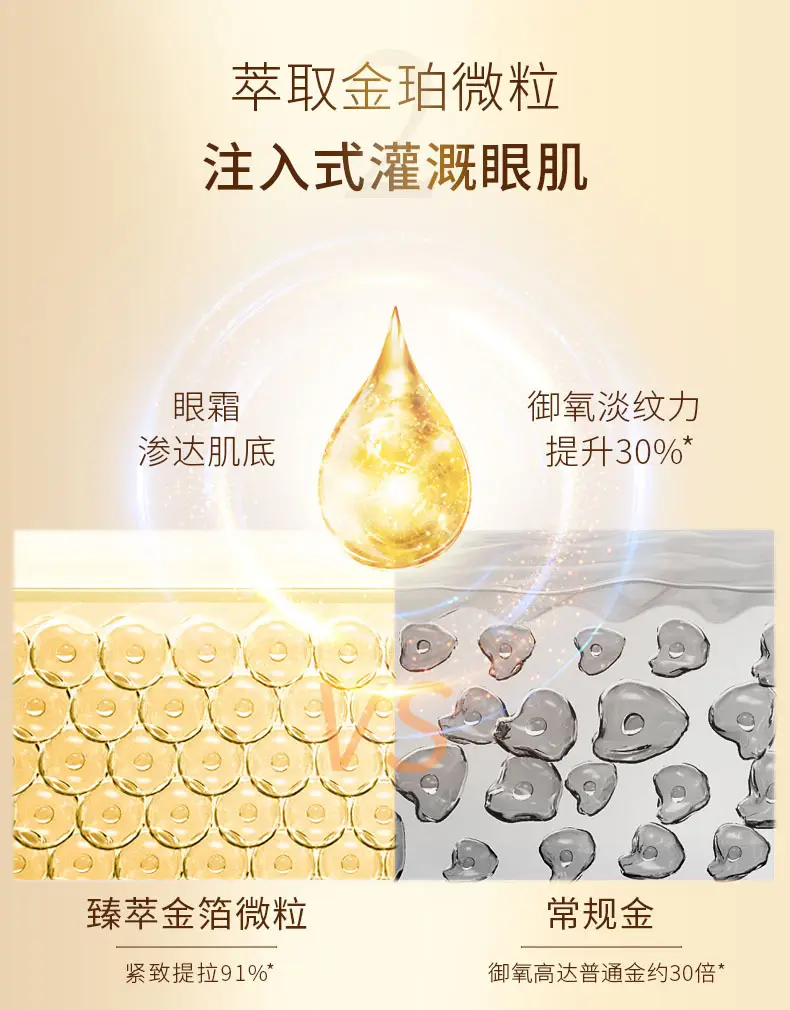 Golden Eye Cream for Men Women 60ml Anti Wrinkle Moisturizing — feature 5