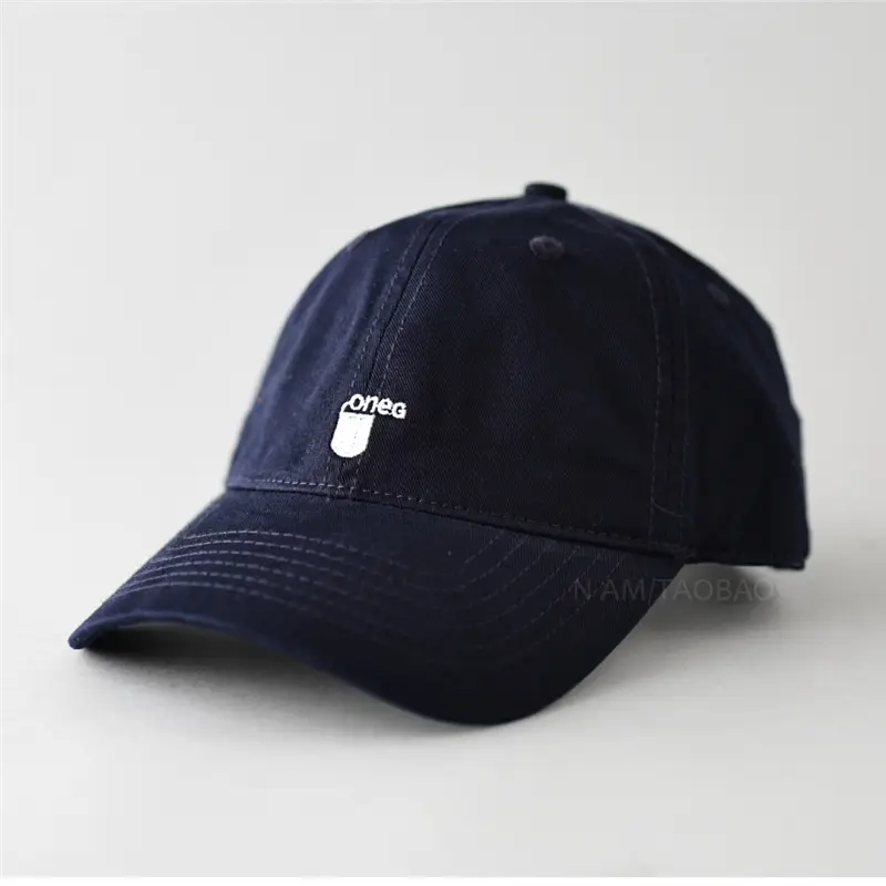 Men's Red Embroidered Baseball Cap - Image 12