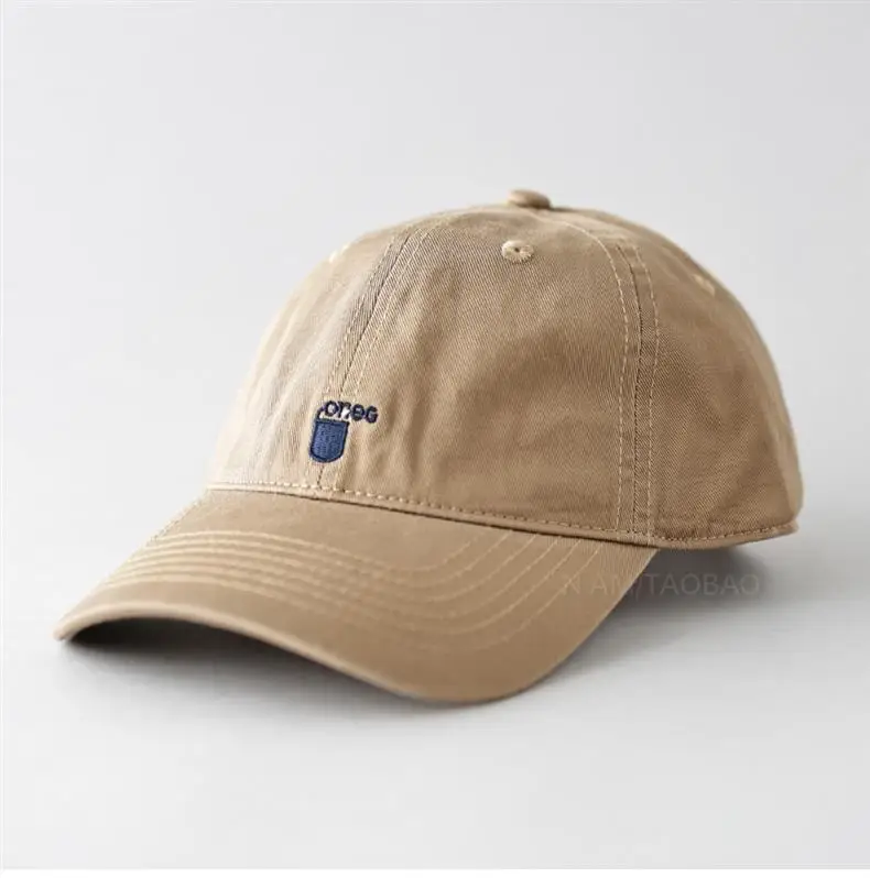 Men's Red Embroidered Baseball Cap — feature 5
