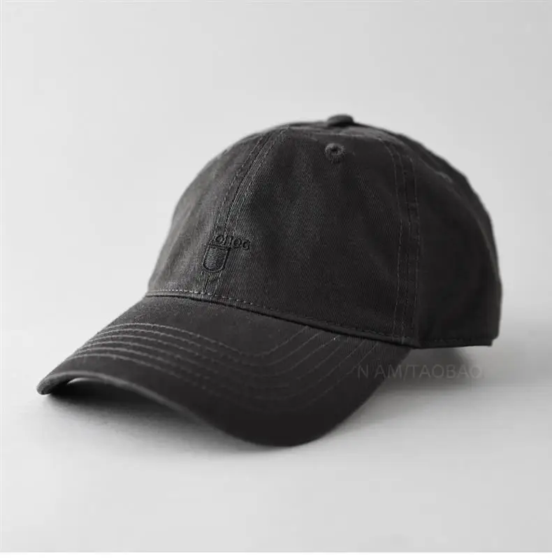 Men's Red Embroidered Baseball Cap — feature 8