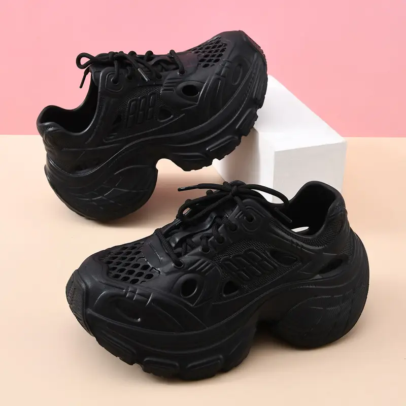 Women's Summer Sports Casual Breathable Outdoor Perforated Shoes Ballet Clogs 2026 New Model