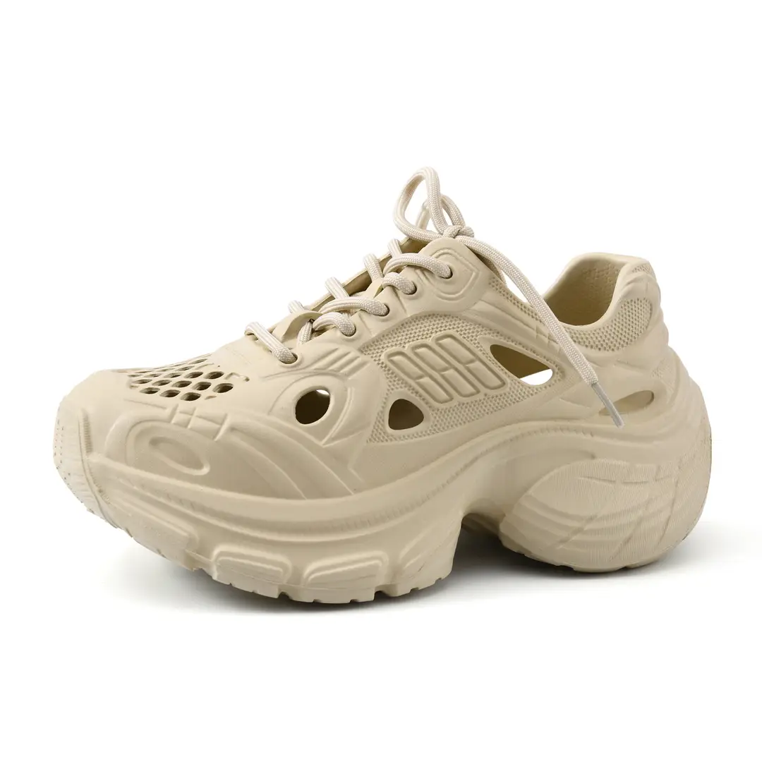 Women's Summer Sports Casual Breathable Outdoor Perforated Shoes Ballet Clogs 2026 New Model
