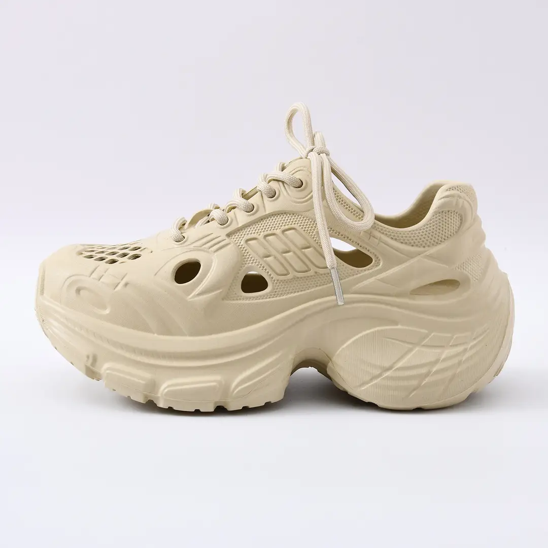 Women's Summer Sports Casual Breathable Outdoor Perforated Shoes Ballet Clogs 2026 New Model