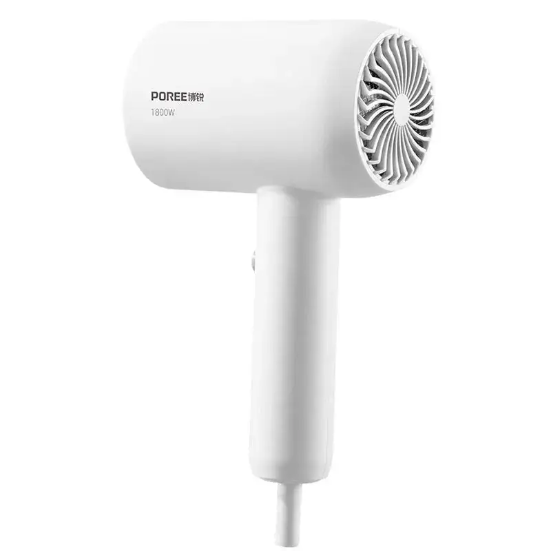 1800W Hair Dryer White Cold Hot Air - Image 2