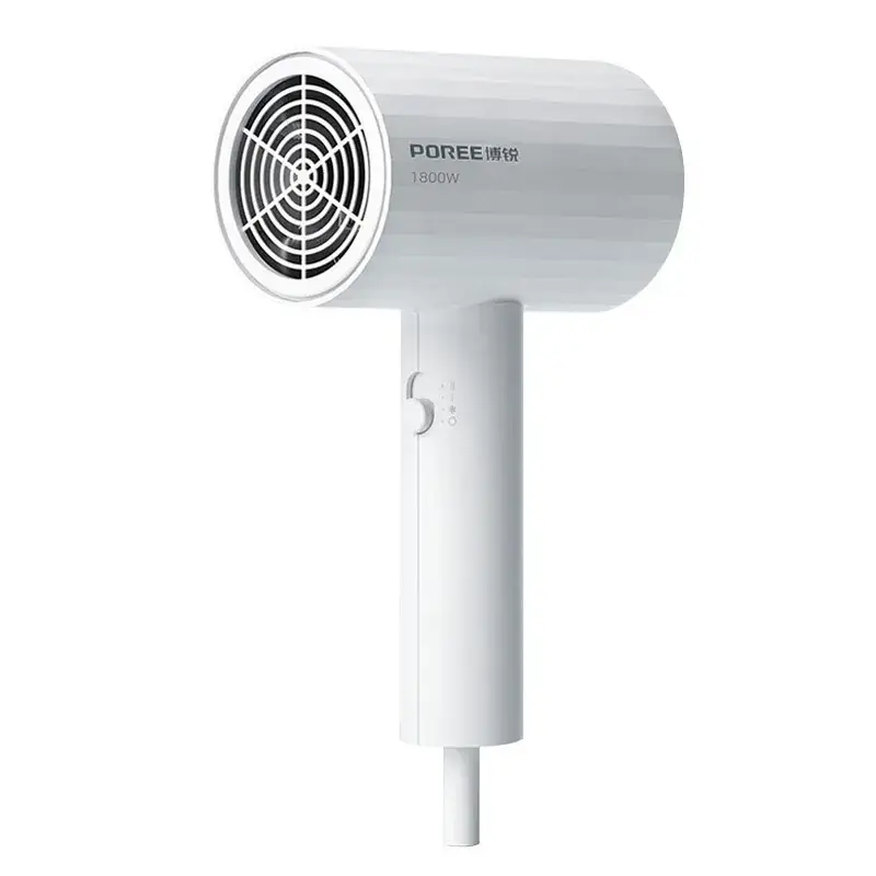 1800W Hair Dryer White Cold Hot Air - Image 7
