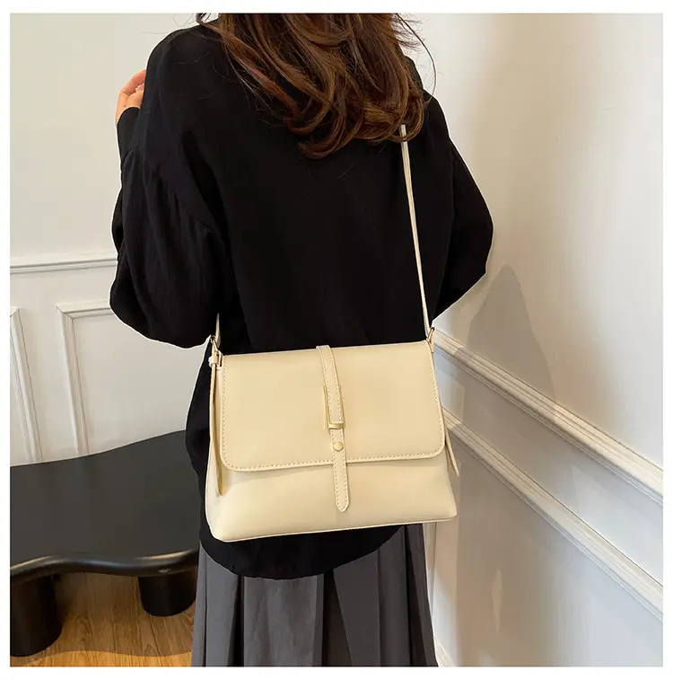 Women's Cream Crossbody Bag with Adjustable Strap — feature 17