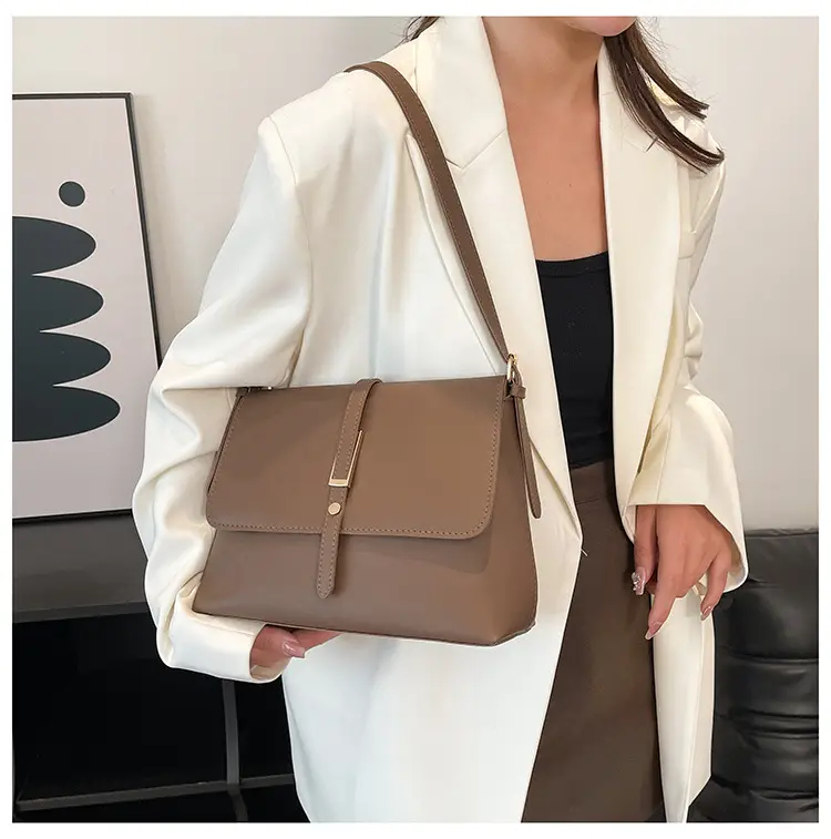 Women's Cream Crossbody Bag with Adjustable Strap — feature 19