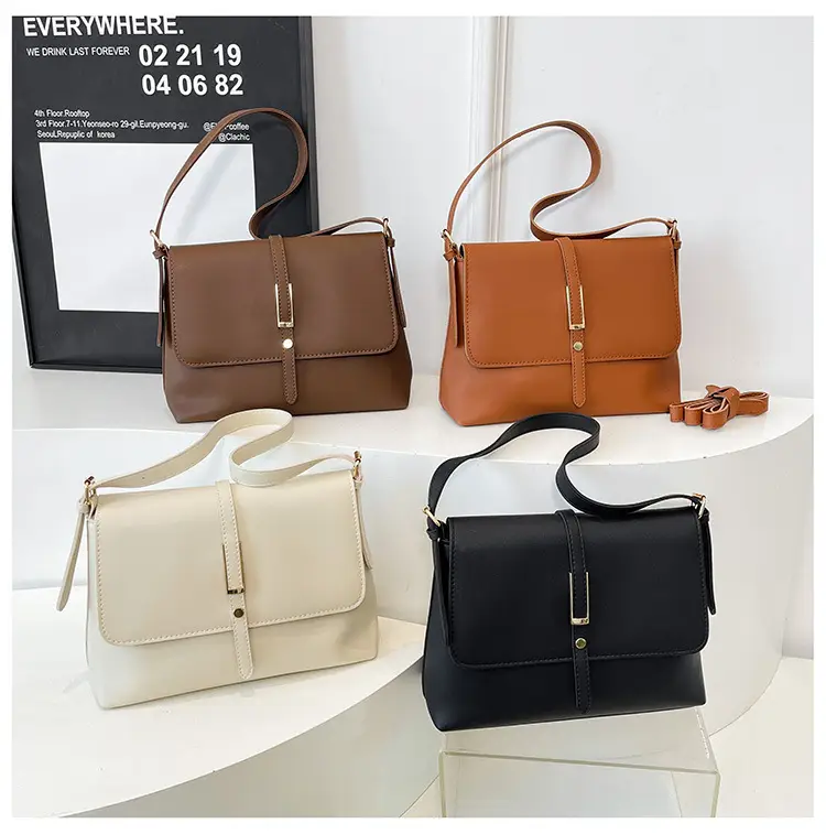 Women's Cream Crossbody Bag with Adjustable Strap — feature 29