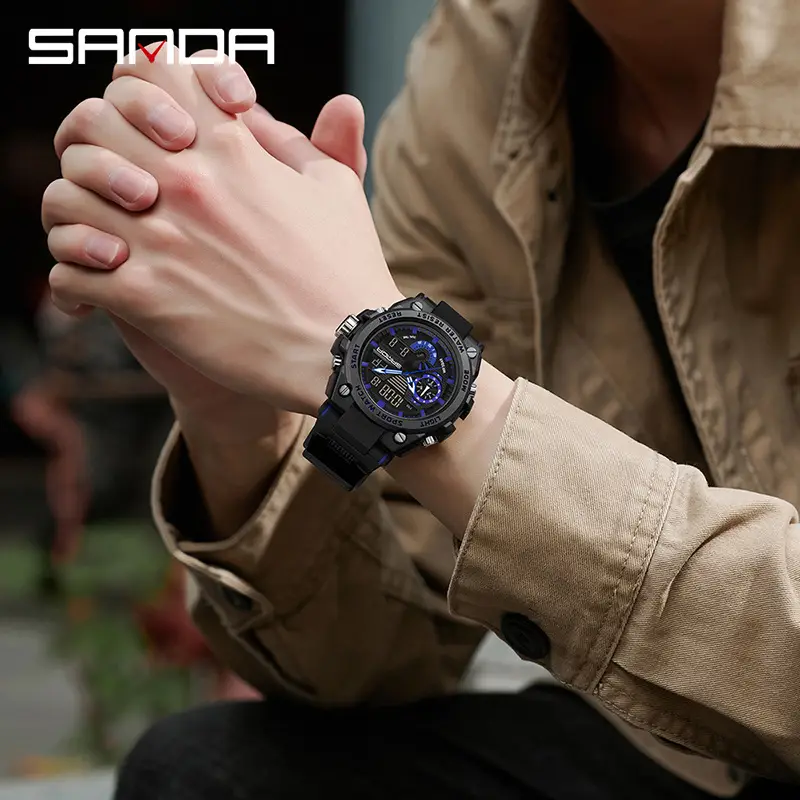Sanda Multi-Luminous Sports Watch for Men - Image 12
