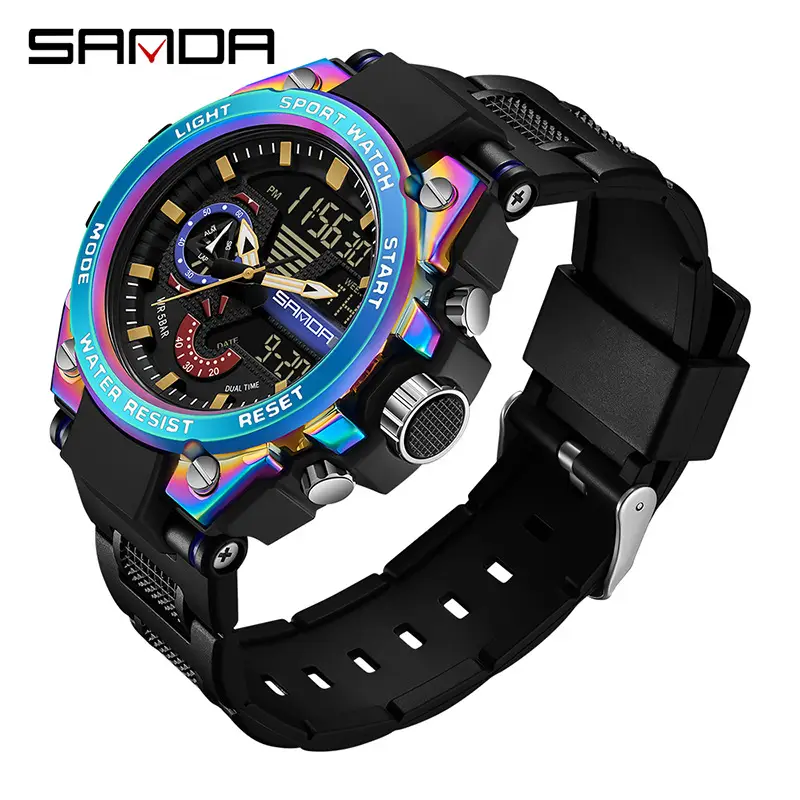 Sanda Multi-Luminous Sports Watch for Men - Image 14