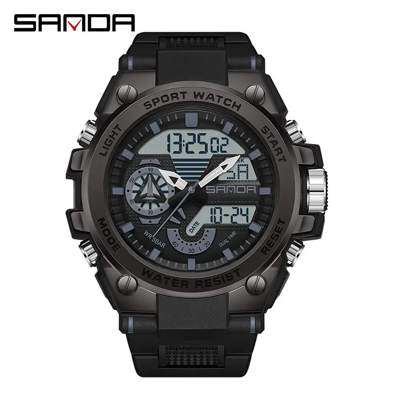 Sanda Multi-Luminous Sports Watch for Men - Image 2
