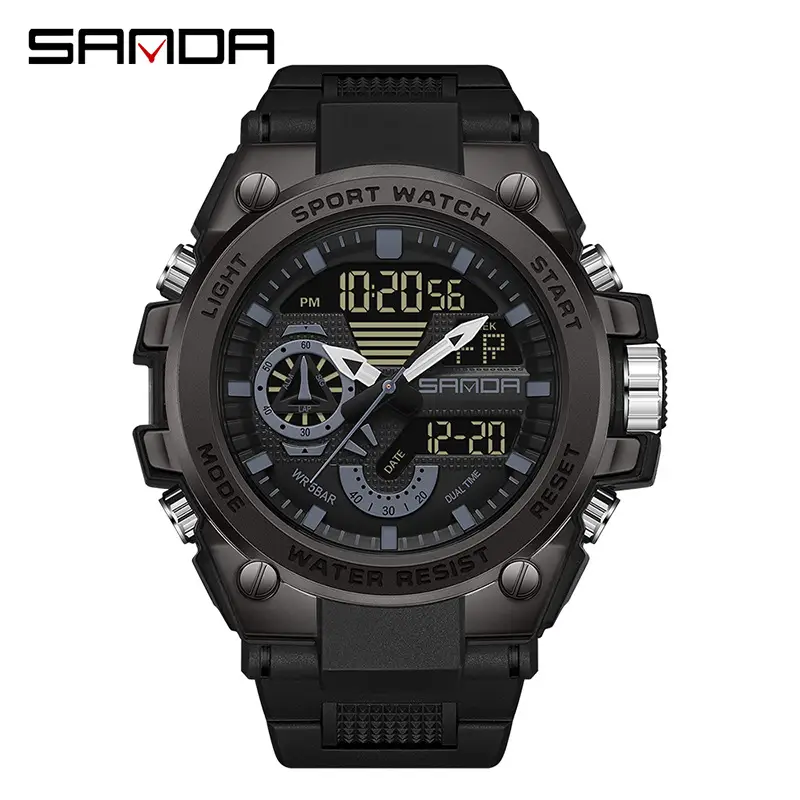 Sanda Multi-Luminous Sports Watch for Men - Image 4