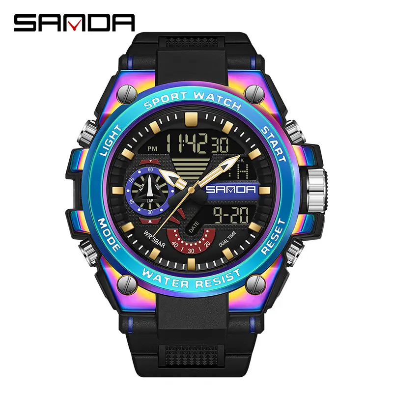 Sanda Multi-Luminous Sports Watch for Men - Image 5