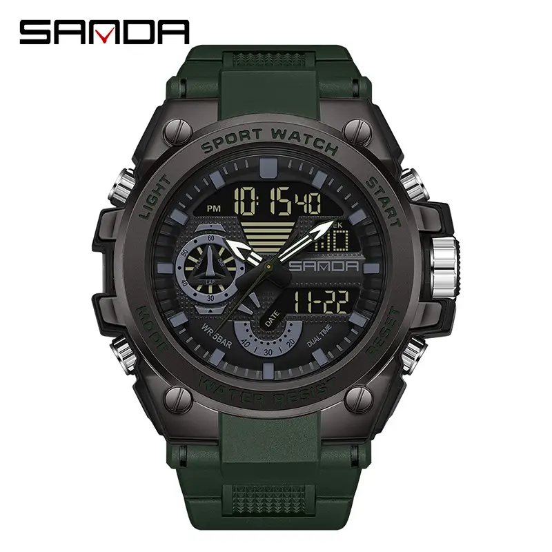 Sanda Multi-Luminous Sports Watch for Men - Image 8