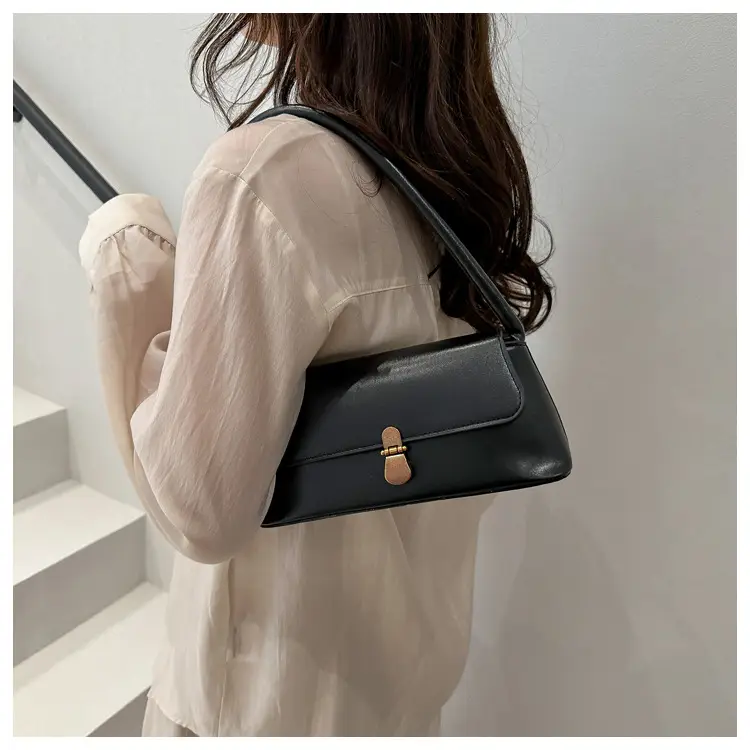 Fairy Gentle Style Small Shoulder Bag Maroon Leather — feature 10