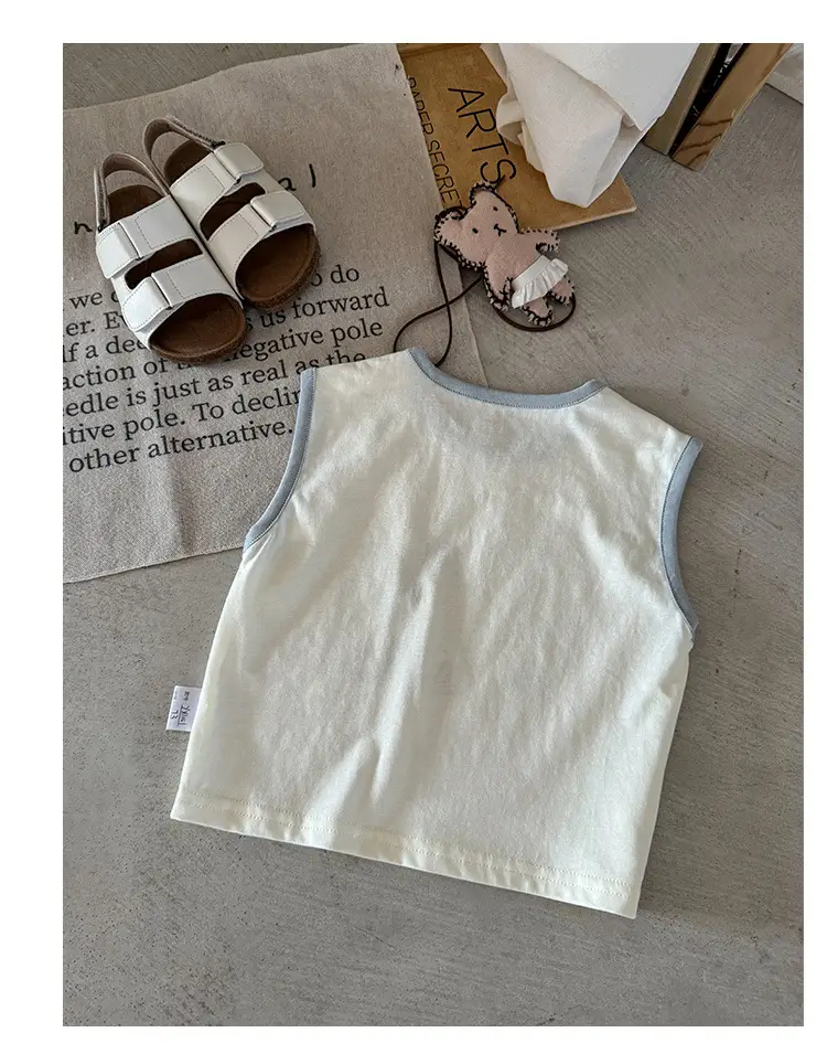 Baby Sleeveless T-Shirt 2026 New Summer Top Cartoon Boys' Vest Thin Style — feature 12