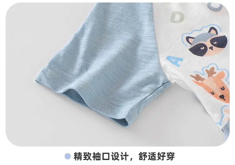 Baby T-Shirt Cotton Cartoon Summer Casual Girls Boys Half Sleeve — feature 8