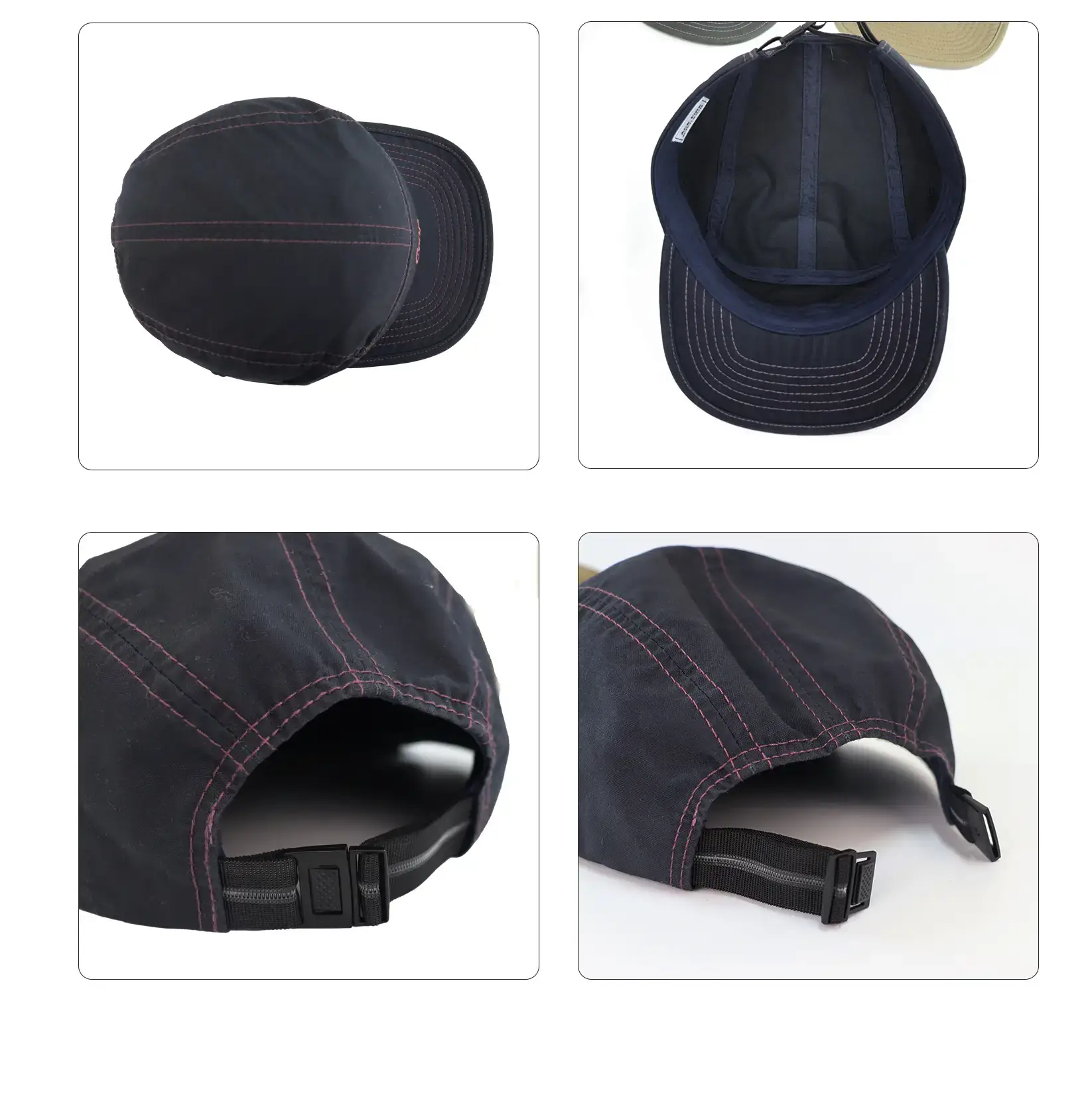 Women's Soft Brim Baseball Cap with 55-58cm Flat Cap — feature 9