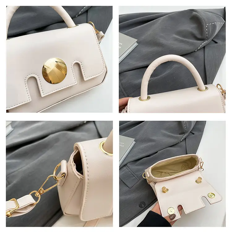 Pink French Style Shoulder Crossbody Bag for Women — feature 10