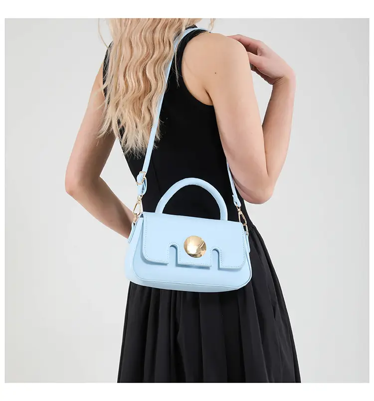 Pink French Style Shoulder Crossbody Bag for Women — feature 12