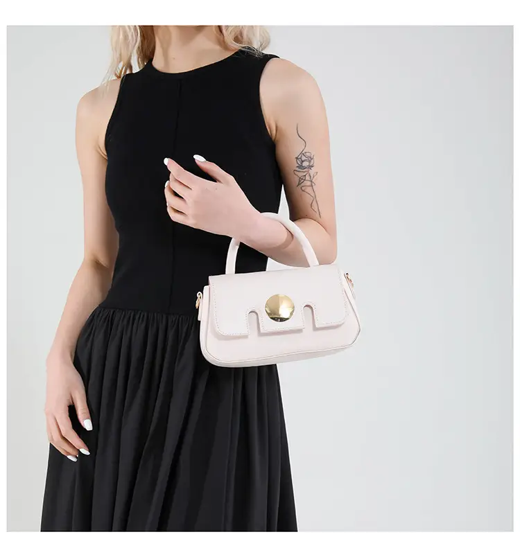 Pink French Style Shoulder Crossbody Bag for Women — feature 14