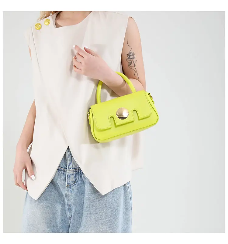 Pink French Style Shoulder Crossbody Bag for Women — feature 20