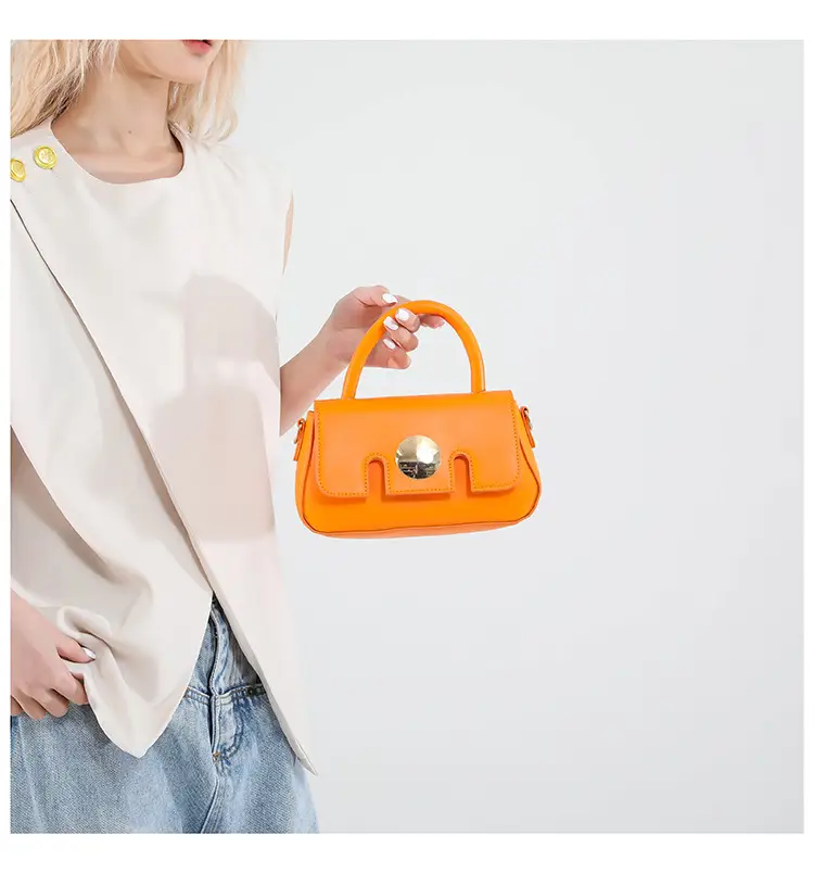 Pink French Style Shoulder Crossbody Bag for Women — feature 22