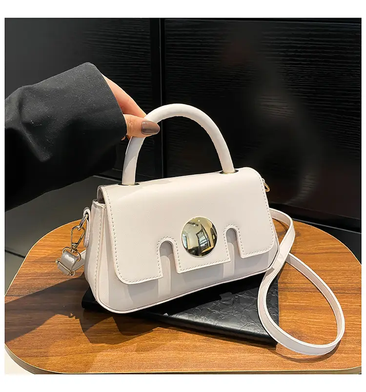 Pink French Style Shoulder Crossbody Bag for Women — feature 32