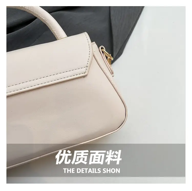 Pink French Style Shoulder Crossbody Bag for Women — feature 5