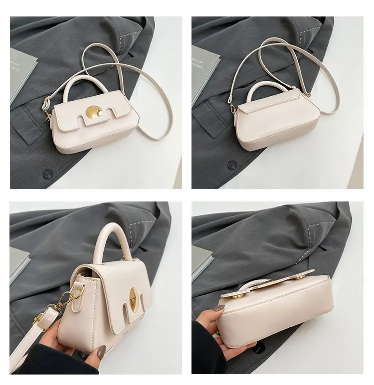 Pink French Style Shoulder Crossbody Bag for Women — feature 9