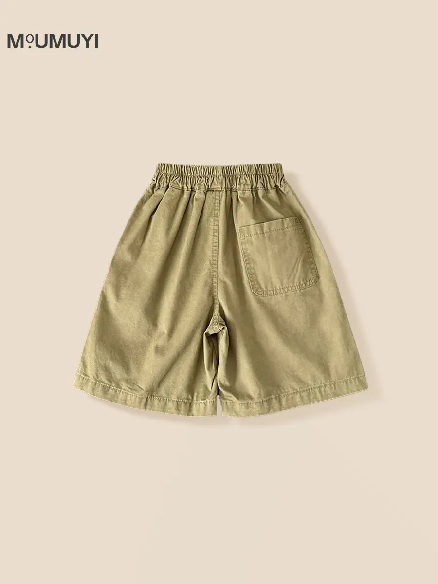 Boys Striped Cotton Shorts Set 2026 Summer - Image 8