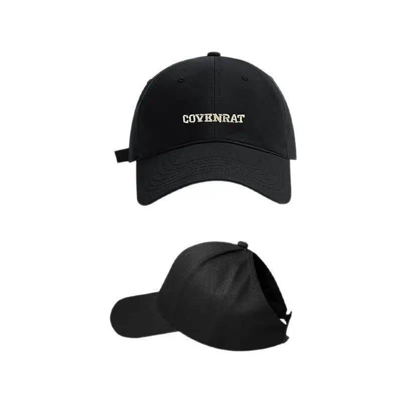 Women's Beige Baseball Cap with Letter Embroidery