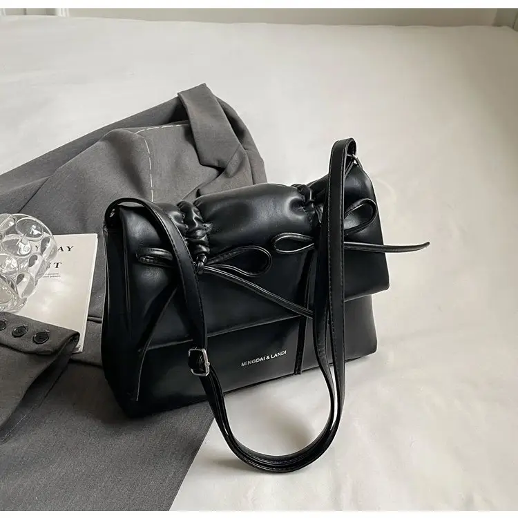 2025 Spring Shoulder Bag Cover Style with Bow Detail — feature 14