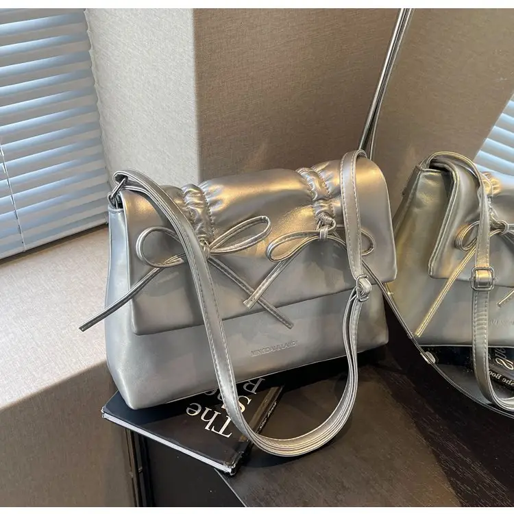 2025 Spring Shoulder Bag Cover Style with Bow Detail — feature 18