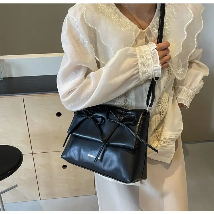 2025 Spring Shoulder Bag Cover Style with Bow Detail — feature 21