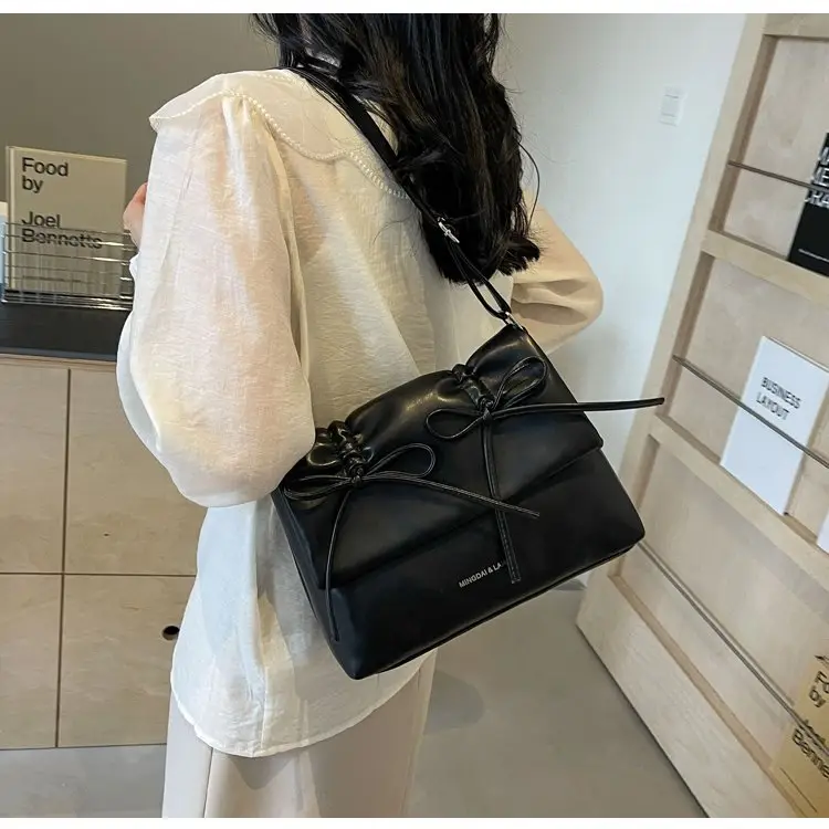 2025 Spring Shoulder Bag Cover Style with Bow Detail — feature 30