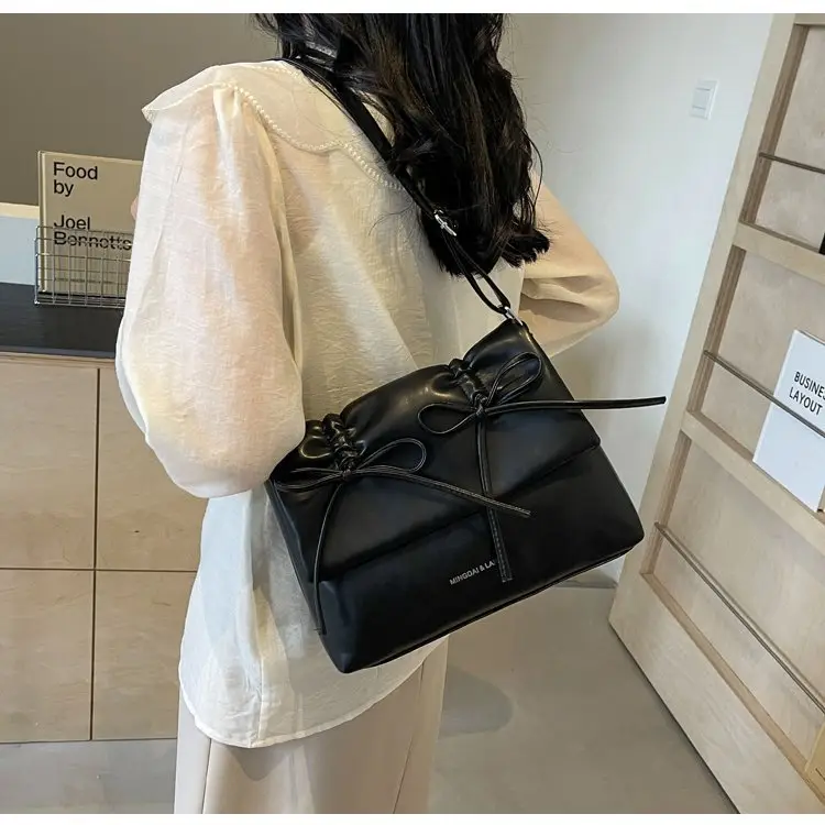 2025 Spring Shoulder Bag Cover Style with Bow Detail — feature 31